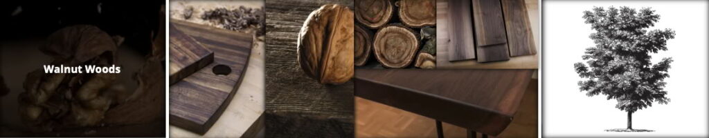Walnut Wood Banner for hardwood floorboards